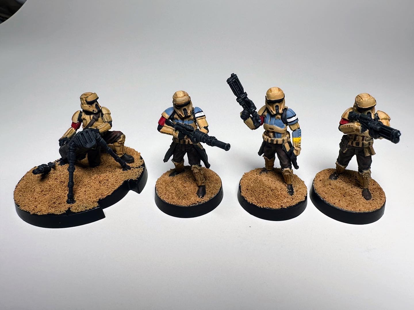 Photo of a painted Shoretroopers figures