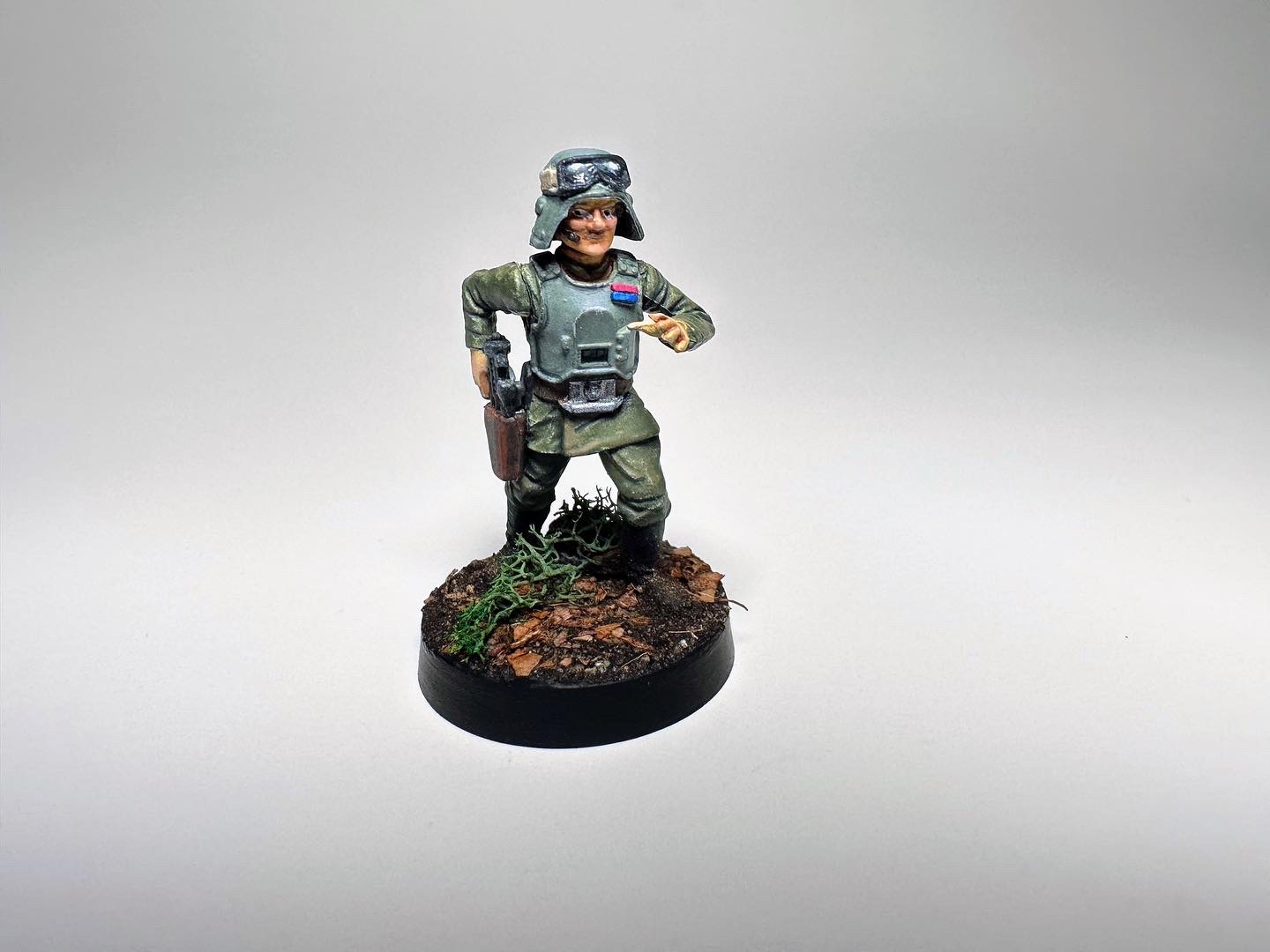 Photo of a painted General Veers figure